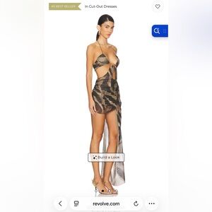 Jaded London Plunge Mini Dress